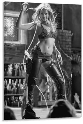 REDCHAMBER Poster mit amerikanischer Schauspielerin Jessica Alba, Schwarz-Weiß-Poster, Kunstposter, Leinwand, Gemälde, Dekor, Wanddruck, Foto, Zuhause, moderne dekorative Poster, 20 x 30 cm