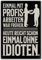 LANOLU Kühlschrankmagnete lustig- Einmal mit Profis Arbeiten- Geschnke für Handwerker- lustige Magnete mit Sprüchen und witzigen Motiven 8x5,5cm