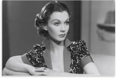 KANLIBAI Vivien Leigh Schauspieler-Poster (1) Poster, Wandkunst, Gemälde, Leinwanddrucke, Dekor-Poster, Kunstwerke, 50 x 75 cm