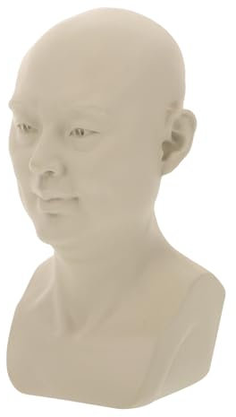 Uonlytech Gipsunterrichtshilfen Skizzenlehre Büstenskulptur Skizzieren Sie die Übungsskulptur Skizze Einer Übungsstatue Lehrhilfe Skulpturmodell zeichnen Statue zeichnen Skizzenform Harz