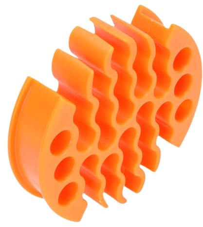 Ejoyous 30 Hole PC Wire Comb, Flexible Cable Management Tool with Low Friction Design for Network Cables, Ideal for Server Rooms and Desktop Use (CAT 6)
