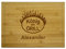 Geschenke 24 Holzbrett – König am Grill mit Name Mittelgroß 38 x 28 x 1,6 cm - Schneidebrett personalisiert Holz hochwertig - Grillmeister Brett, Grill Zubehör für Männer, Vatertagsgeschenk