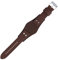 FOSSIL Uhrenarmband 22mm Leder Braun Silber - CH-2890 | LB-CH2890