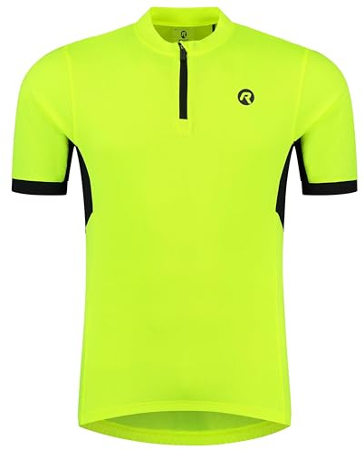 Rogelli Core - Radtrikot Kurzarm - Radtrikot für Rennrad - Herren | 3 Rückentaschen - Atmungsaktiv - Rundhals - Kurzer Reißverschluss - 3 Rückentaschen - Kurzarm - Temperatur 15 - 30 °C