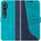 Mulbess für Xiaomi Mi Note 10 / Mi Note 10 Pro Hülle, Handyülle Leder mit Kartenfach, Klapphülle mit Magnetverschluss, Flip Case Etui Handytasche Schutzhülle, Stilvoll Mint Blau