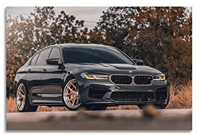 Sportwagen-Poster für BMW F90 M5 CS Rennauto, dekoratives Gemälde, Leinwand, Wand- und Kunstbild, Familien-Schlafzimmer, Dekoration, 40 x 60 cm