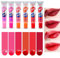 Lip Tint, Lip Stain Peel Off, Lip Tattoo Lipstick Peel Off, Lip Magic Color Long Lasting Tattoo Peel Off Mouth Lip Gloss, Waterproof Tear Lip Stain Cosmetic Gift Set For Girls(6 Pcs)