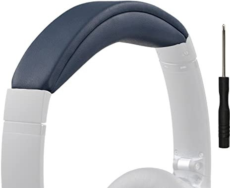 SOULWIT Replacement Headband Pad Kit for Bose QuietComfort 25(QC25)/SoundLink Around-Ear II(SoundLink AE2)/SoundTrue Around-Ear II(SoundTrue AE 2) Headphones, Easy DIY Installation - Navy Blue