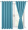 Hiasan Verdunklungsvorhänge Gardinen mit Ösen,Blau Grün Blickdicht Vorhänge,2 Stück,167 x 137 cm (Breite x Höhe),weiche Schiebevorhänge für Schlafzimmer,Wohnzimmer usw.
