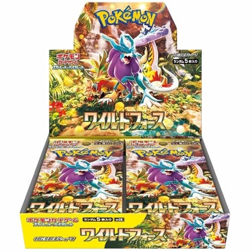 Pokémon Scarlet & Violet Wild Force (sv5K) Booster Display - JPN