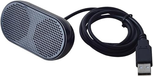 HDAKDDHG altoparlante PC, altoparlante computer, mini altoparlante, USB, altoparlante multimediale, stereo, alimentazione per laptop, PC, controllo diretto, plug n-play