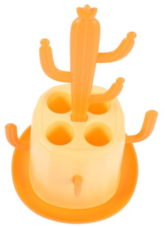 ULDIGI Stendino Per Asciugare Bottiglie Di Latte Forma Di Cactus Portabottiglie Rimovibile Rack Per Asciugatura Borracce Per Design Decorativo e Funzionale