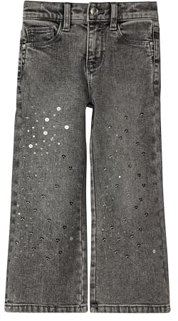 s.Oliver Jeans Regular Fit/High Rise/Wide Leg/Pailletten-Detail