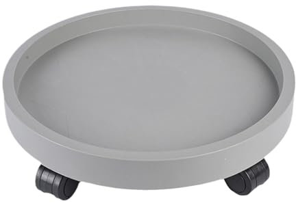 Pflanzenroller - Terrassen Pflanzenhalterwagen,Belastbarer Blumentopfwagen Für Pflanzenarrangements Im Innenbereich