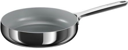 Berghoff Home Edelstahl Bratpfanne 24cm – Antihaft-Pfanne ohne PFAS – Induktionsgeeignet – kleine Pfanne für alle Herdarten – Non-Stick Bratpfanne