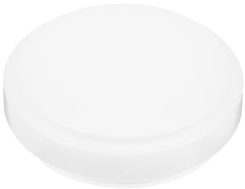 Tofficu Tulipa Ventilador Techo Redonda de Plástico para Lámpara de Techo en Cocina Fácil Mantenimiento y Diseño Moderno para Iluminación Cocina