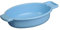 1x Behrend Waschschale, Waschschüssel, Waschwanne, Seifenablage, oval, 5 Liter, 45x30x10cm, blau