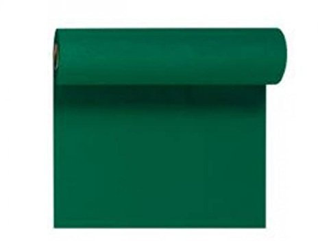 Duni Dunicel Tischläufer Tête-à-Tête Dunkelgrün 40 x 2400 cm, Duni Tete a Tete Dunkelgrün mit 20 perforierten Abschnitten à 1,20 m lang und 0,40 cm breit