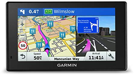Garmin DriveSmart 50LM 5 inch Sat-Nav for Cars Satellite Navigation System with Full Europe (including UK) (Generalüberholt)