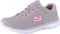 Skechers Summits Lite, Scarpe da Ginnastica Donna, Gray Mesh Hot Pink Trim, 36 EU