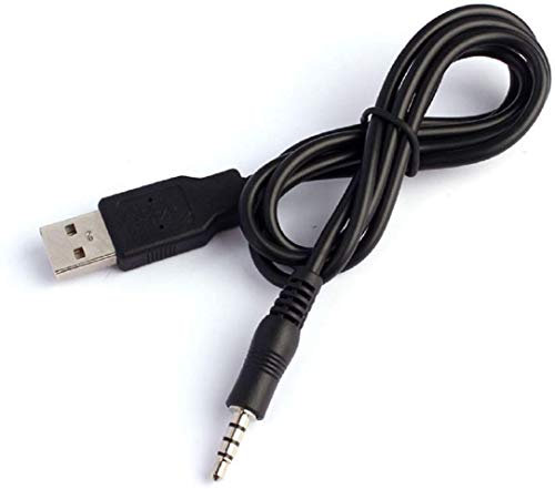 ZDYS Cavo adattatore da jack audio AUX maschio da 3,5 mm a USB 2.0 maschio, 90 cm