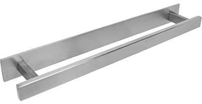 INOXLM Porta Asciugamani | Porta Carta Igienica Da Bagno | Kit Bagno Adesivo | Porta Rotolo Senza Fori | Portarotolo Bagno Adesivo | Porta Rotolo Carta Igienica (Porta Asciugamani 40 cm, Acciaio Inox)