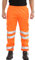 shelikes Mens Hi Vis Viz Two Tone JOGGING BOTTOMS Combat Trousers Workwear JOGGERS (X-LARGE, ORANGE)