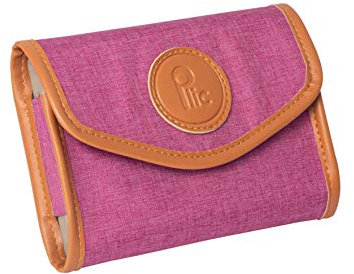 Pilulier semainier slim PLIC CARE toile rose