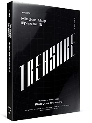 ATEEZ - ATEEZ TREASURE - Hidden Map Episode 2+Extra Photocards Set
