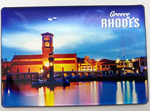 Rhodos,Griechenland, Greece, Kühlschrankmagnet,Fridge Magnet, Souvenir 0510213 Rhodes