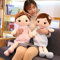 Plüschpuppe Mädchen Gefüllte Puppen Stoffpuppe Prinzessin Puppe Weiche Kuschelpuppe Erste Baby Puppe zum kuscheln Baby Puppe Rag Dolls Plüsch Stofftier Spielzeug Handmade Textilpuppen Geschenk Puppe