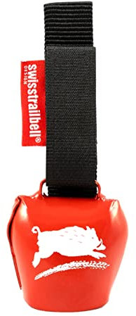 swisstrailbell® Braveheart Edition Deep Red: Be Wild, Trailbell, Bear Bell