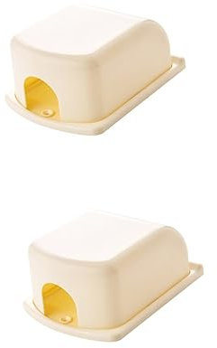 TOYANDONA Steckdosenschutz Baby 2 Stück Kindersicherung Ohne Bohren Selbstklebend Sicherer Schutz Für Zuhause Steckdosenabdeckung