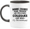 quotedazur - Mug Départ Collègue - Bonne Chance Pour Trouver De Meilleurs Collègues Que Nous - Tasse Cadeau Pot De Départ Travail Mutation Stagiaire - Noir/Céramique