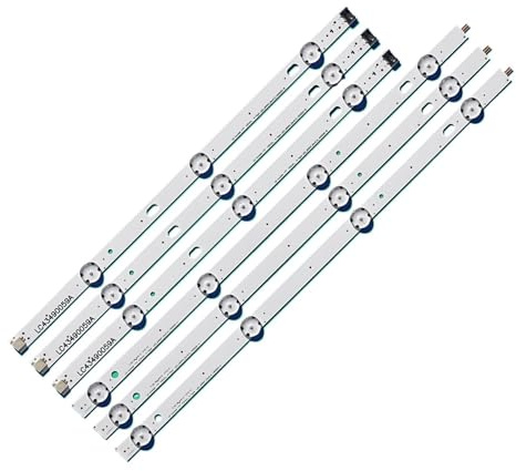 VISIYUBL 1/2/5/10 Tira De LED For LG 43UJ635V 43UJ675V 43UK6300PLB 43UJ651V 43UJ634V 43UJ630V 43UJ561V 43UJ655V LC43490059A LC43490058A(1 Set For 1 TV)