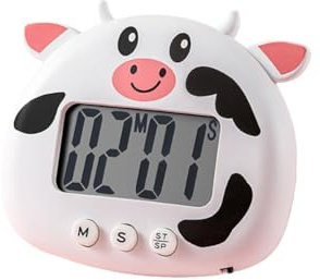 Küchentimer, Timer Digital Küchentimer Küche Stoppuhr Timer für Kinder Digitaler Timer zum Kochen Eieruhr Magnetisch Timer für Lehrer Klassenzimmer Übung Badezimmer Backofen Backen Tabelle