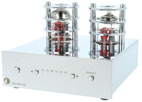 Pro-Ject Tube Box S2 Ultra Chrome Edition Röhren Phono-Vorverstärker - Chrome Edition