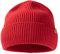TOP-EX 100% Merino Mütze Strickmütze Wollmütze, Warme Wintermütze Beanie für Damen & Herren, Sport Outdoor Wool Watch Skimütze, Cuffed Sportmütze für Wandern und Laufen Rot