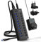 Lemorele Hub USB 3.0 Alimenté à 10 Ports Gen 1 Hub avec Alimentation, Interrupteurs de Puissance Indépendants, 12V 2A USB Adaptateur Alimentation