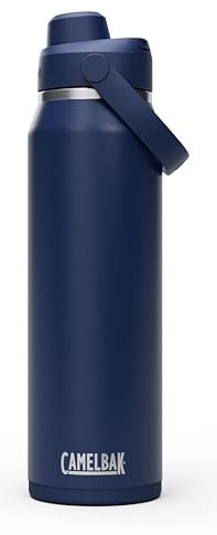 CAMELBAK Thrive Chug Wasserflasche aus isoliertem Edelstahl | 950 ML | leicht zu tragen, auslaufsicher | Marineblau