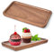 Bandeja Rectangular Madera, Bandeja Rectangular Decorativa de Madera, Bandeja de Madera para Servir, Bandeja Madera Acacia, Bandeja Perfumes Velas Rectangular, Bandeja Madera para Té, Café, Tartas