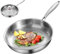 MUMQAQ Titanium Pan Pro Taima Titanium Nutri Pan con coperchio, set di pentole e padelle multifunzione antiaderente in titanio per cucinare (28 cm senza coperchio)