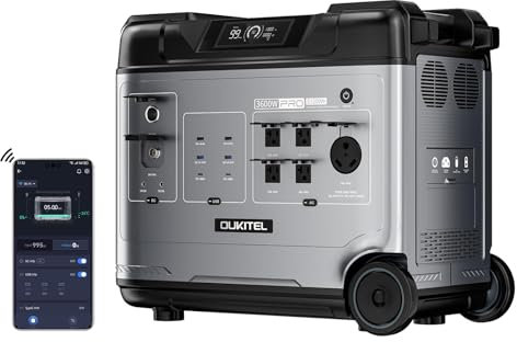 P5000 Pro Centrale elettrica portatile da 5120Wh, generatore solare LiFePO4 da 5 prese CA da 4000 W,Ricarica rapida da 3200W,Casa, campeggio e camper, batteria di backup,Nuovo stile autunnale