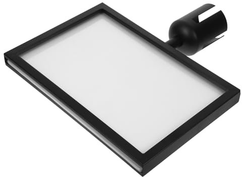 Tofficu Cadre Inoxydable Pour Affichage De Signe Support De Poteau Pour De Pour Aéroports Et Événements Horizontal