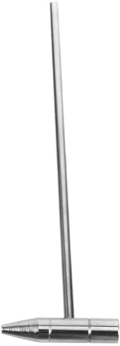 Baluue Kalimba Stimmhammer aus Metall Kleiner Hammer Werkzeug 132mm Daumenstimmgerät für Kalimba Klavier und Cembalo Musikinstrumenten Zubehör Zur Klangpflege
