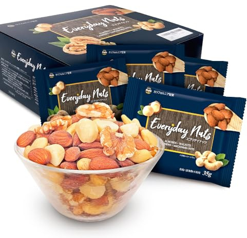 Dividioe in pinze quattro dadi misti 1,05 kg (35Gx30 sacchetti) in scatole di olio alimentare senza additivi non salati Non utilizzato (35% di anacardi 15% di macadamia grezzo 20% di noci al naturale