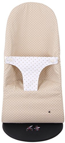 TititNins® - Funda para Hamaca BabyBjörn Balance Soft y Bliss Combi Kuku Crudo.(**Sustituye tapicería Original) +40 Tejidos