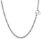 PROSTEEL Ankerkette 3mm breit Herren Halskette Edelstahl Runde Venezianierkette Gliederkette 46cm/18 Kettelänge Biker Punk Rock Schmuck für Männer Jungen, silber
