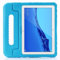 QIHANG Funda Infantil Huawei Mediapad M5 Lite 10.1, Carcasa Niño Antigolpes con Asa Convertible Tapa de Soporte, Funda Bebé Ligera para Huawei Mediapad M5 Lite 10.1 (Azul)