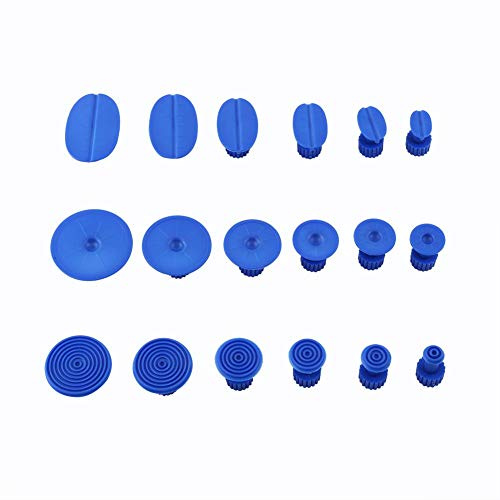 Auto Dellen Reparatur Puller Tabs, 18er Paintless Dent Repair Tools Dent Puller Kleber Tabs Entfernungs-Kits